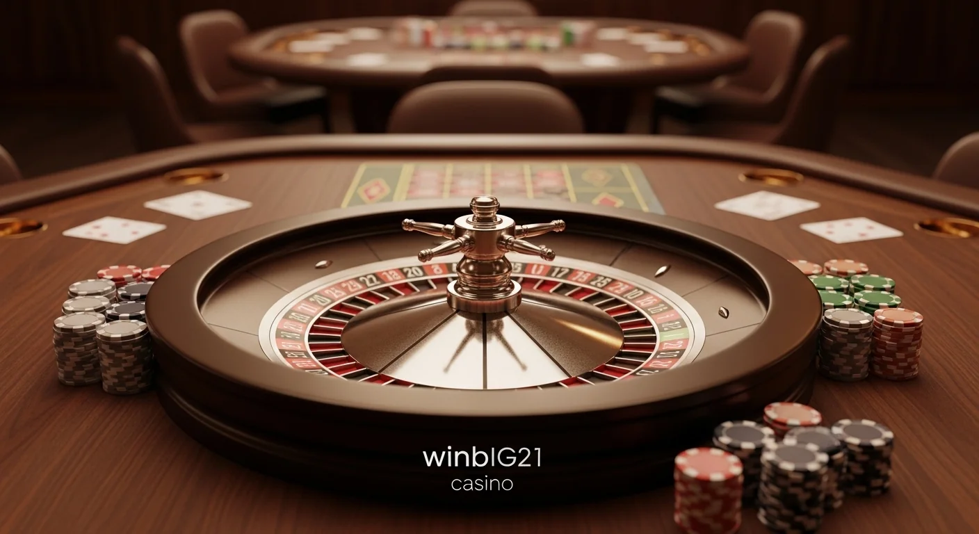 WinBig21 Casino game selection